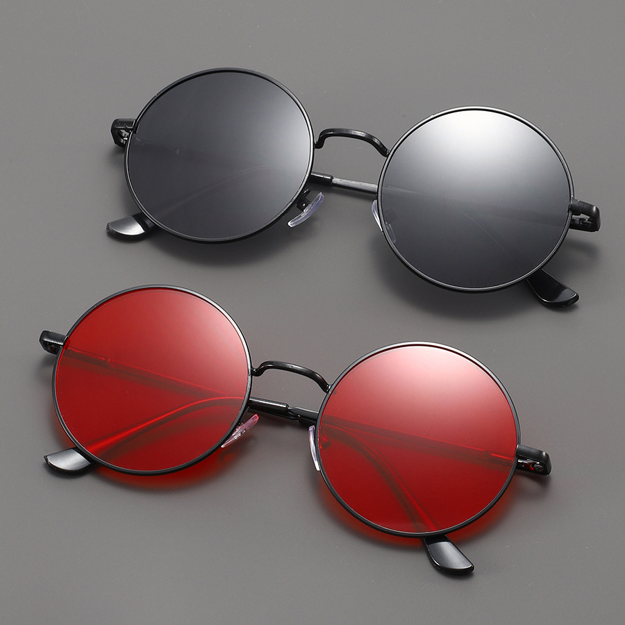 Fashion Round Sunglasses Men W - Metal Photo Panel ulasan dan harga