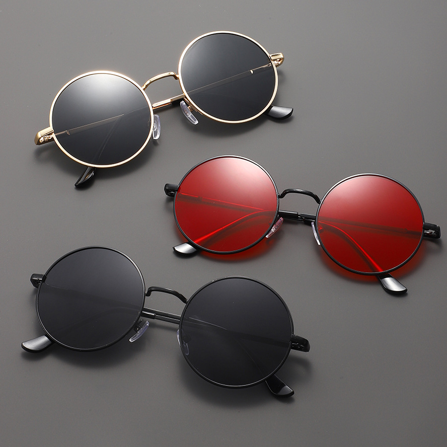 Fashion Round Sunglasses Men W - Metal Photo Panel ulasan dan harga