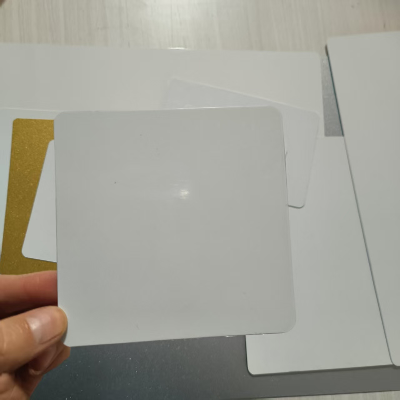 Sublimation Blank metal Alumin - Puzzle Blank White ulasan dan harga