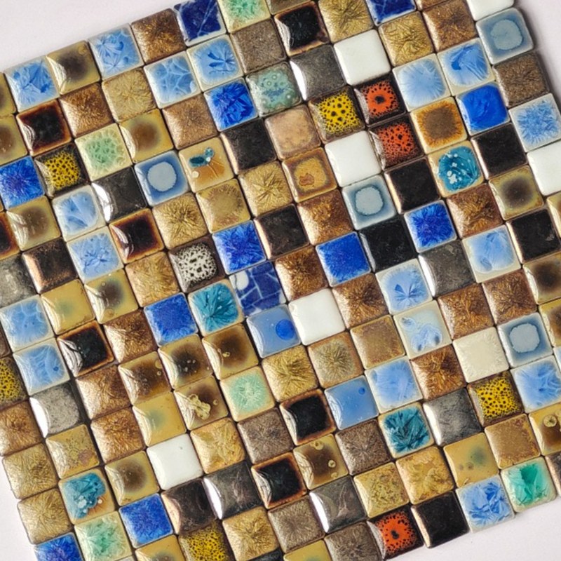 100g DIY Ceramic Mosaic Fragme - Ceramic Tile Blank ulasan dan harga
