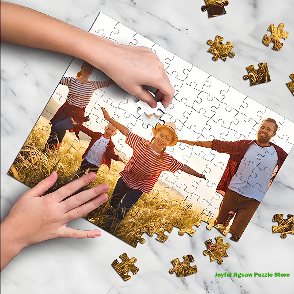Personalized Photo Puzzle Cust - Puzzle Blank White ulasan dan harga