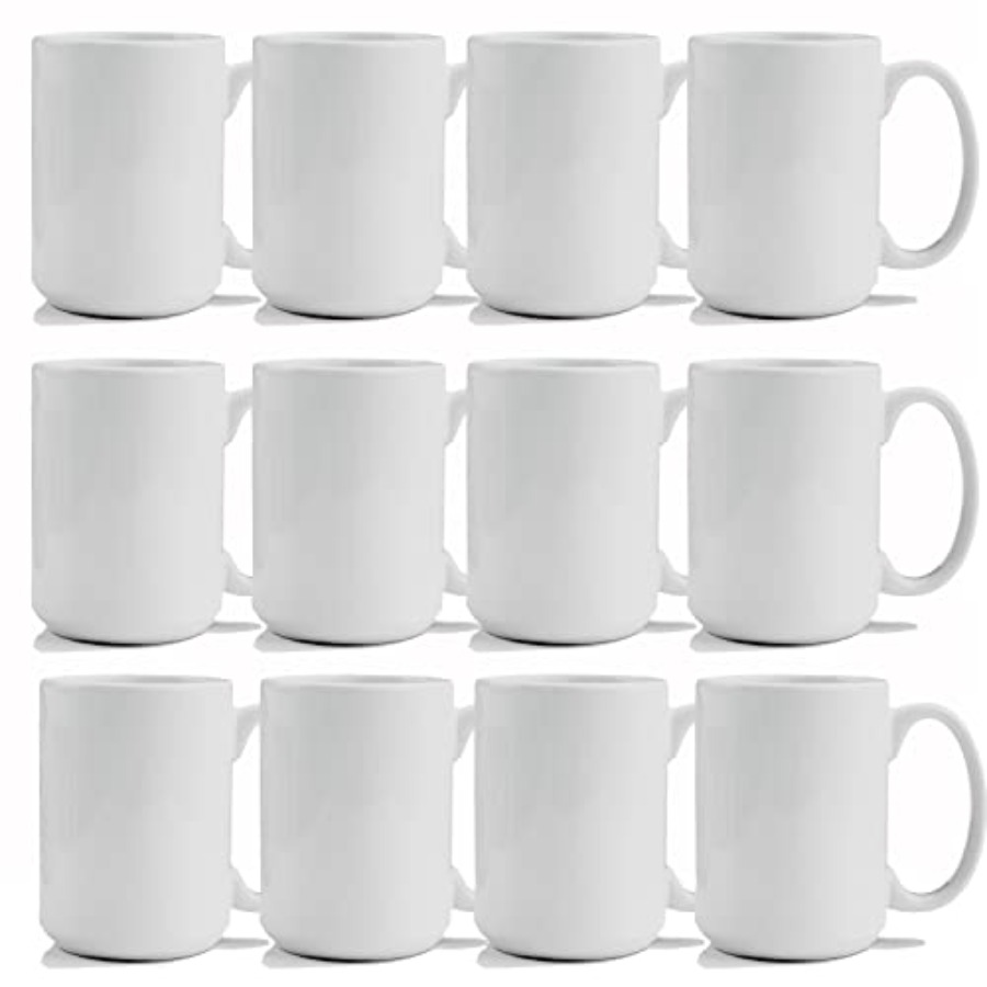 Sublimation Mugs 15 oz Sublima - Sublimation Mug White ulasan dan harga
