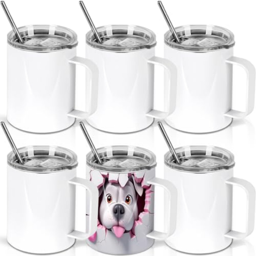 12 Oz Sublimation Coffee Mug B - Sublimation Mug White ulasan dan harga