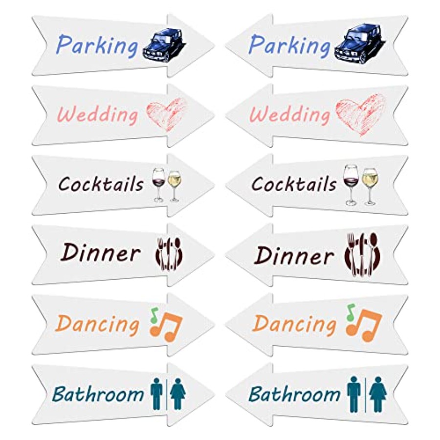 Blank Arrow Signs with Stakes  - Yard Sign Blank ulasan dan harga