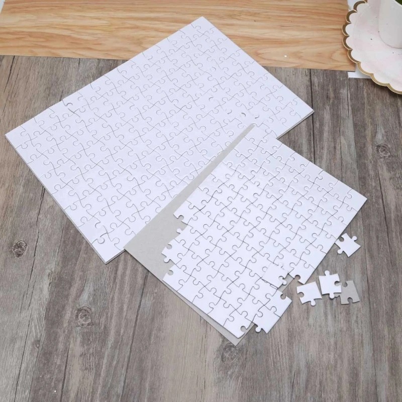10sheets/lot Printable Jigsaw  - Puzzle Blank White ulasan dan harga