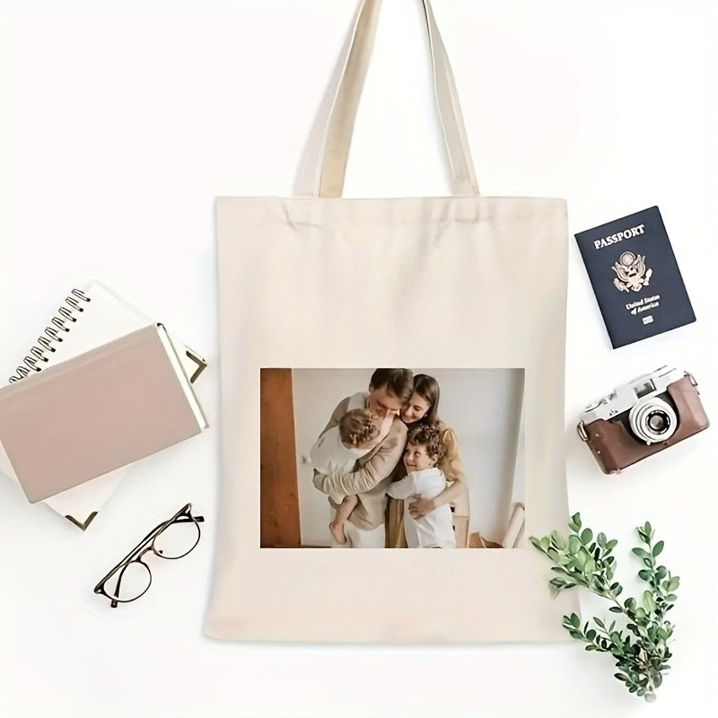 5 Pcs Sublimation Tote Bags, R - Tote Bag Sublimation ulasan dan harga