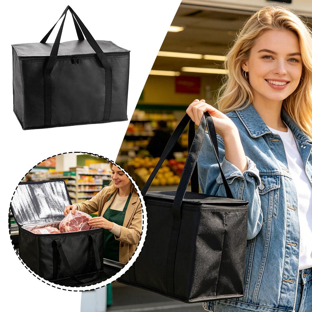 Insulated Food Delivery Tote B - Tote Bag Sublimation ulasan dan harga