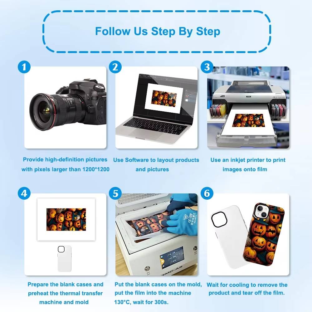 A5 A4 A3 Size 3D Sublimation F - Phone Case Blank Print ulasan dan harga