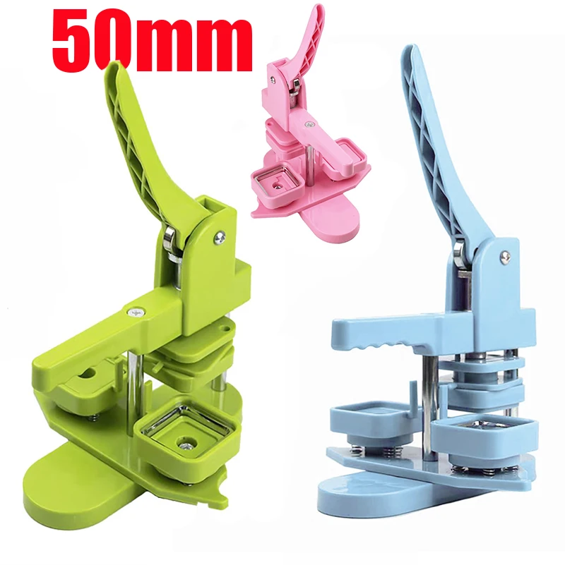 DIY 50mm Square Badge Machine  - Button Badge Blank ulasan dan harga