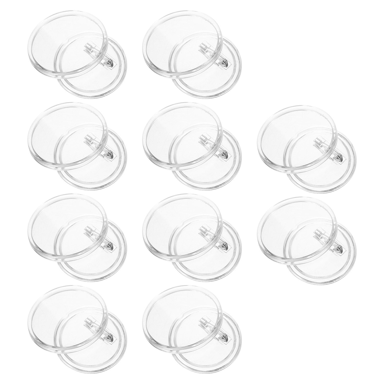 10Pcs Acrylic Photo Badge Blan - Button Badge Blank ulasan dan harga