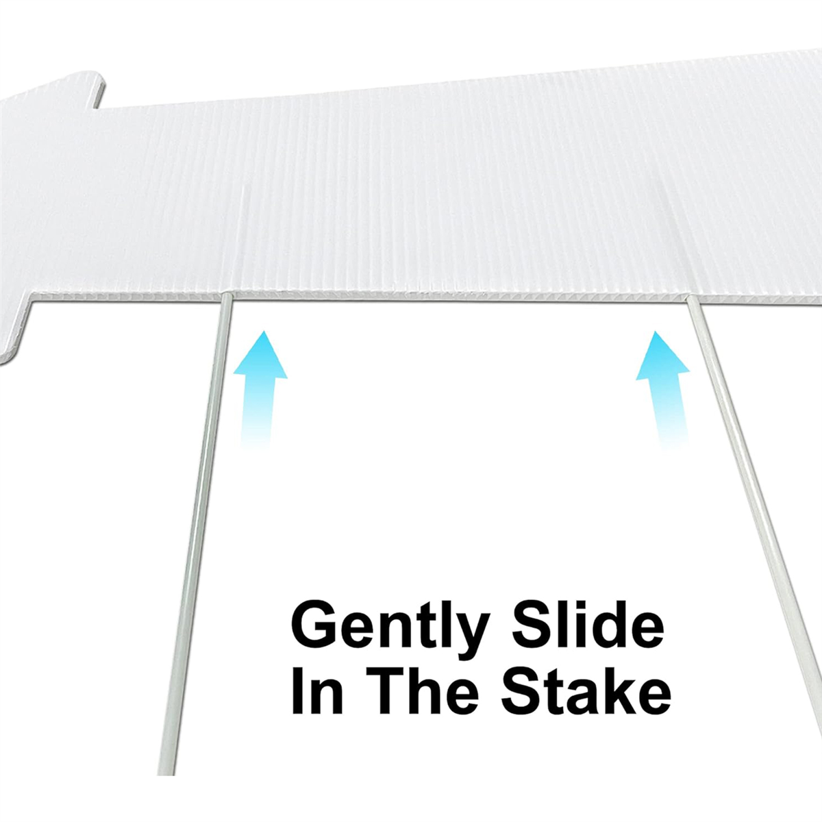 A61KK Blank Arrow Yard Signs w - Yard Sign Blank ulasan dan harga