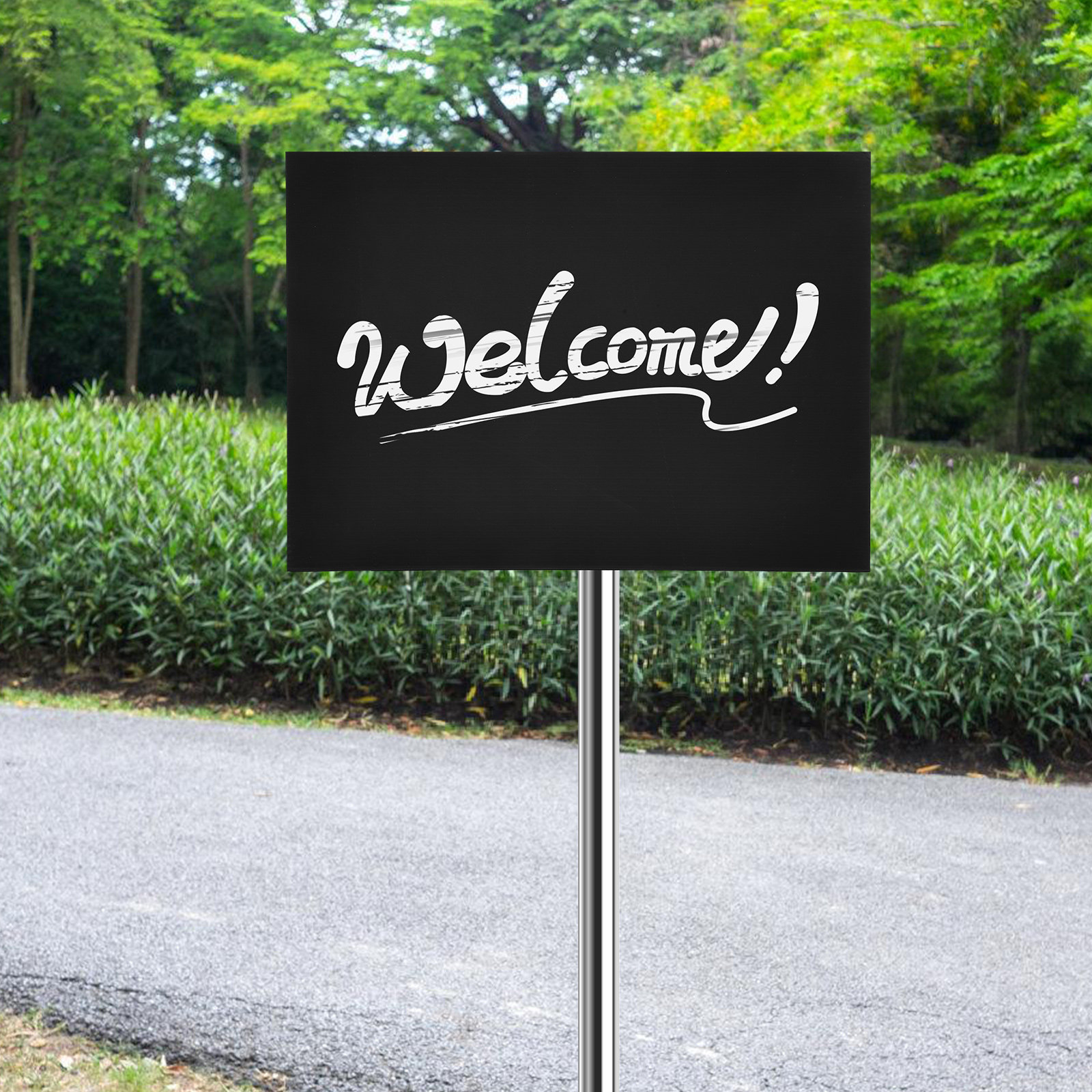 2Pcs Blank Yard Signs for Gard - Yard Sign Blank ulasan dan harga