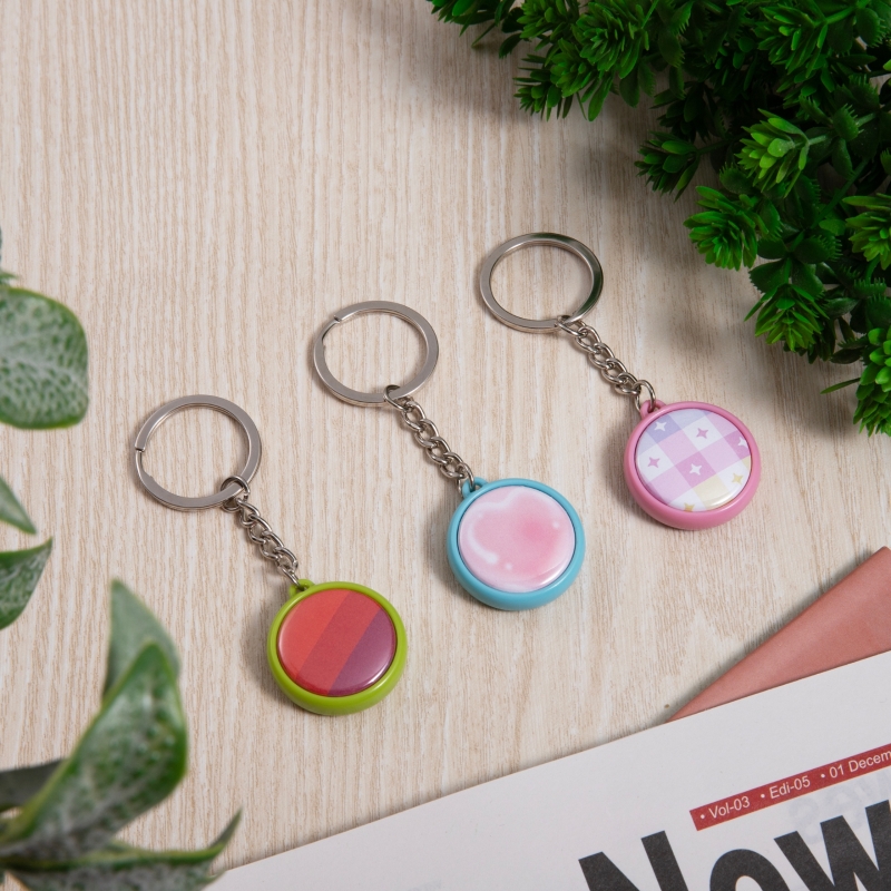 50pcs/Set 32mm Double-side Key - Button Badge Blank ulasan dan harga