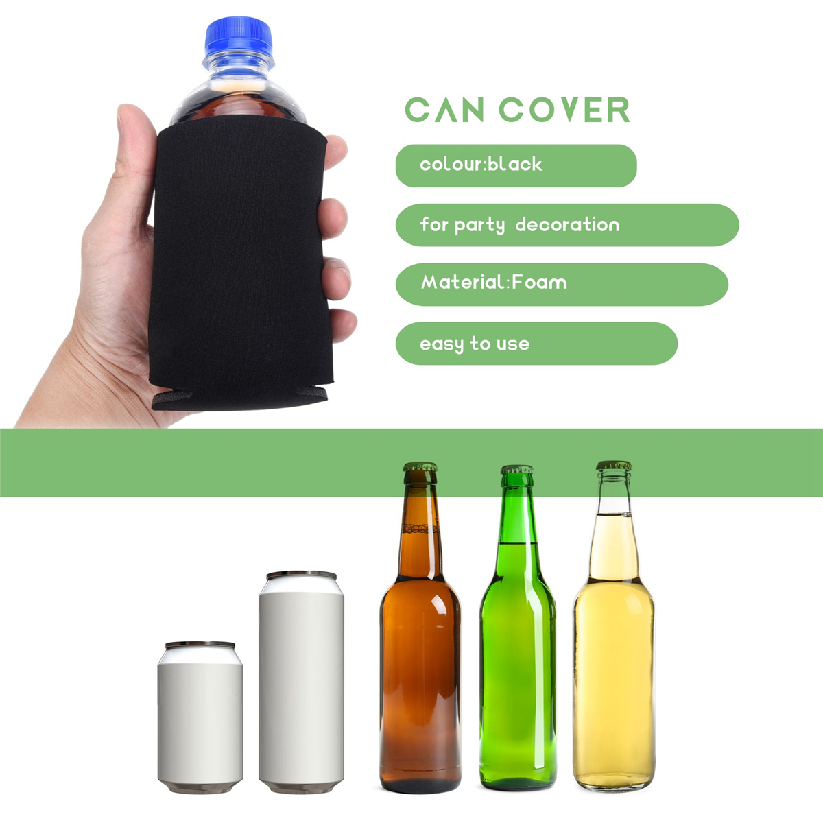 Lo-ok Bulk Can Coolers (25-Pac - Water Bottle Blank ulasan dan harga