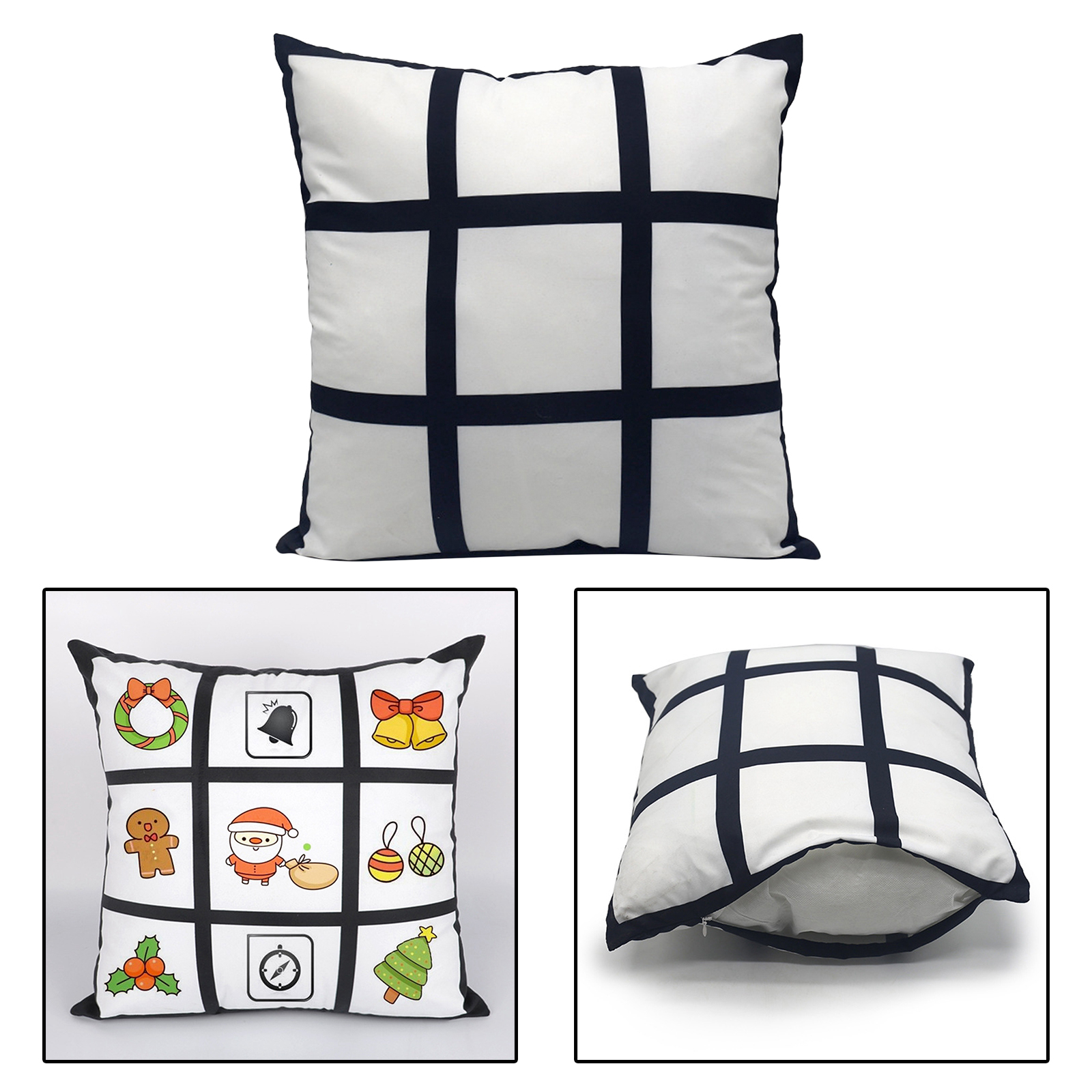 10pcs/lot Sublimation Blanks P - Pillow Cover Sublimation ulasan dan harga