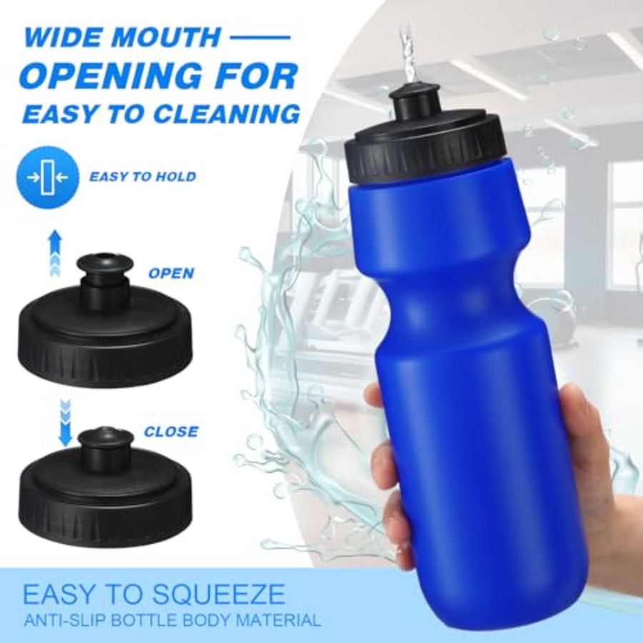 24 Pcs Sports Water Bottles Bu - Water Bottle Blank ulasan dan harga