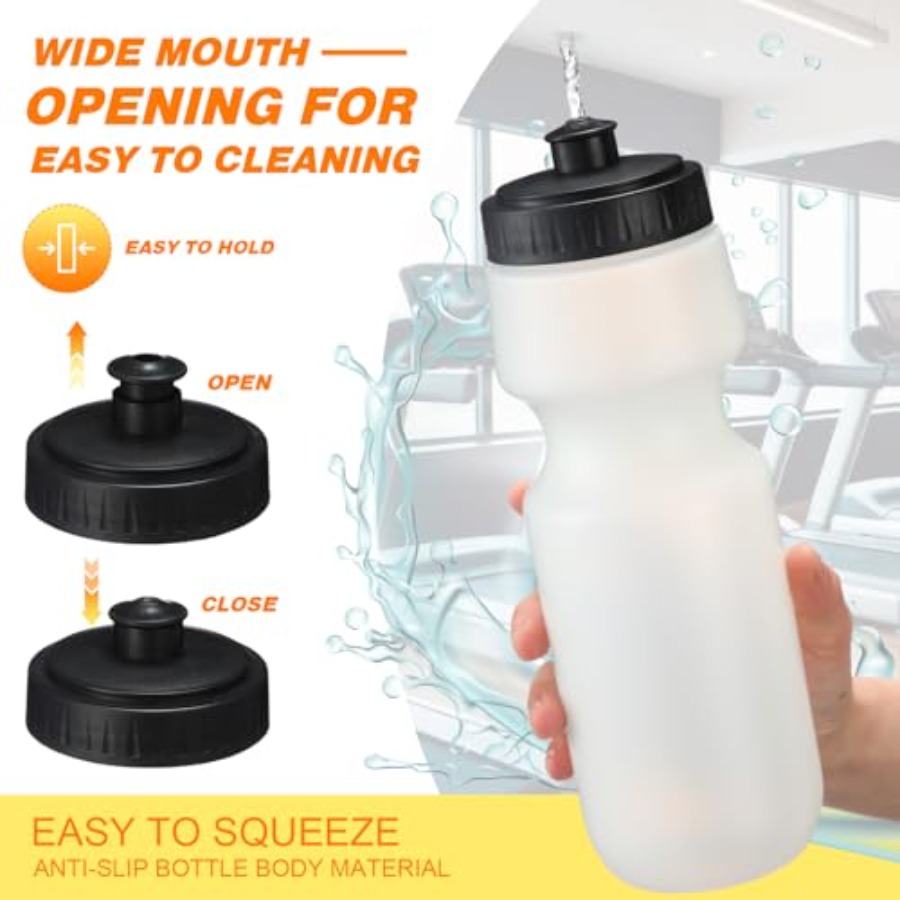 24 Pcs Sports Water Bottles Bu - Water Bottle Blank ulasan dan harga