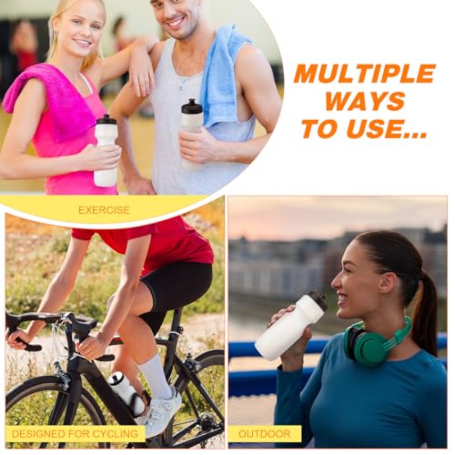 24 Pcs Sports Water Bottles Bu - Water Bottle Blank ulasan dan harga