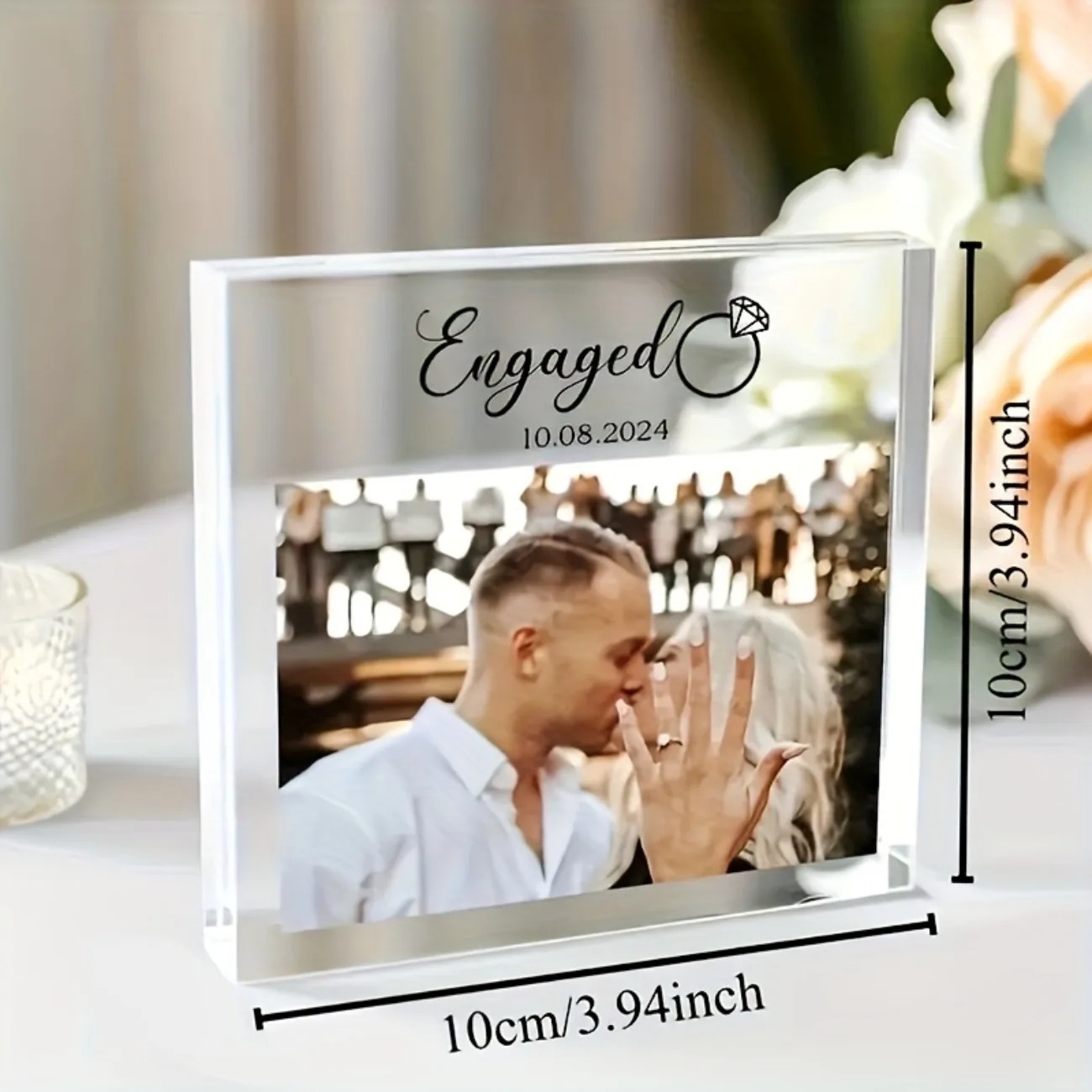 [2D Flat] Personalized Acrylic - Photo Acrylic Block ulasan dan harga