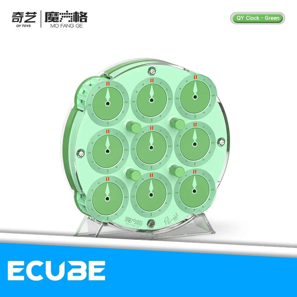 [ECube] QiYi Clock Puzzle Magn - Puzzle Blank White ulasan dan harga